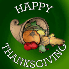 Happy Thanksgiving Thankgiving GIF - Happy Thanksgiving Thankgiving Horn Of Plenty GIFs