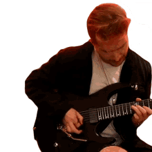shredding guitarist