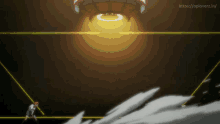 a screenshot of an anime scene with the website https://oploverz.in/
