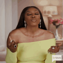 Piece Of Chocolate Wendy Osefo GIF - Piece Of Chocolate Wendy Osefo Real Housewives Of Potomac GIFs