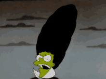 Marge Has Gone Batty! GIF - Simpsons Gif Halloween GIFs