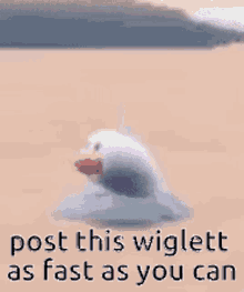 Wiglett Post This GIF - Wiglett Post This Post GIFs