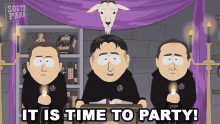 It Is Time To Party The Cult Of Cthulhu GIF - It Is Time To Party The Cult Of Cthulhu South Park GIFs
