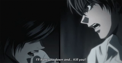 Ryuzaki Death Note GIF