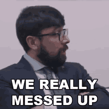 We Really Messed Up Anand Agarwal GIF - We Really Messed Up Anand Agarwal Flyquest GIFs