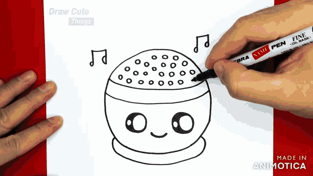 Draw Cute Things How To Draw GIF - Draw Cute Things How To Draw