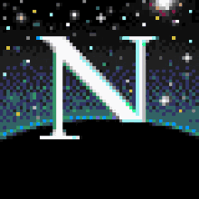 netscape internet browser logo vintage net