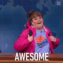 Awesome Aidy Bryant GIF - Awesome Aidy Bryant Carrie Krum GIFs
