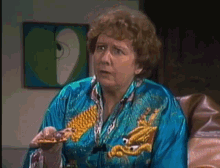 Edith Bunker Pizza Glass All In The Family GIF