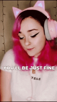 You'Ll Be Fine Just Fine GIF - You'Ll Be Fine Just Fine Ramengrl GIFs