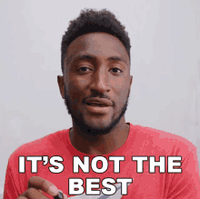 Its Not The Best Marques Brownlee GIF - Its Not The Best Marques Brownlee Its Not The Ideal GIFs