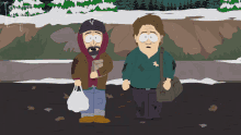 Running Away South Park GIF - Running Away South Park Scared GIFs