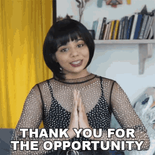 Thank You For The Opportunity Shreya GIF - Thank You For The Opportunity Shreya Buzzfeed India GIFs
