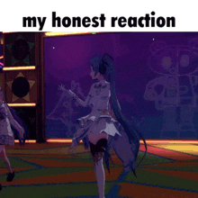 My Honest Reaction My Honest Reaction Meme GIF - My Honest Reaction My Honest Reaction Meme Hatsune Miku GIFs