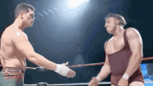 Cody Rhodes Pete Dunne GIF - Cody Rhodes Pete Dunne Handshake GIFs