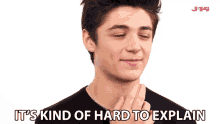 Its Kind Of Hard To Explain Asher Angel GIF - Its Kind Of Hard To Explain Asher Angel Hard To Explain GIFs