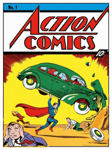 Superman Action Comics GIF