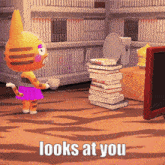 Tabby Animal Crossing Looks At You GIF - Tabby Animal Crossing Looks At You Animal Crossing GIFs