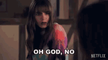 Oh God No Emily Cooper GIF - Oh God No Emily Cooper Lily Collins GIFs