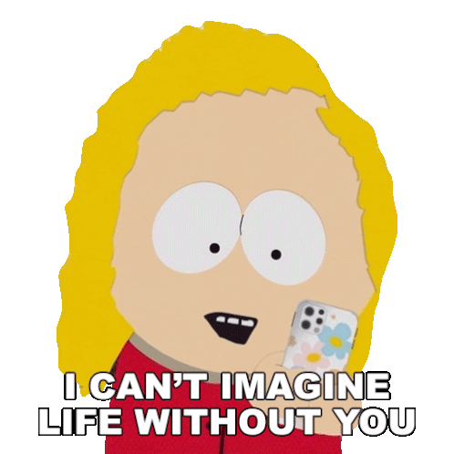 I Cant Imagine Life Without You Bebe Stevens Sticker - I Cant Imagine Life Without You Bebe Stevens South Park Deep Learning Stickers