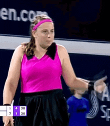 Jelena Ostapenko Tennis GIF