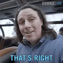 Thats Right Michael Downie GIF - Thats Right Michael Downie Downielive GIFs