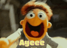Ayeee Crazy GIF - Ayeee Crazy Puppet GIFs