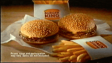 Burger King Cheeseburgers GIF - Burger King Cheeseburgers Fries GIFs