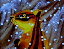 The Little Tiger On The Sunflower 1981 GIF