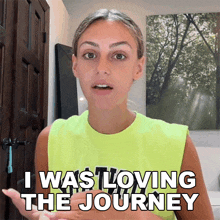 I Was Loving The Journey Tiffany Henriques GIF - I Was Loving The Journey Tiffany Henriques The Journey Is Better Than The Destination GIFs