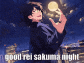 Good Night Rei Sakuma GIF - Good Night Rei Sakuma Rei GIFs