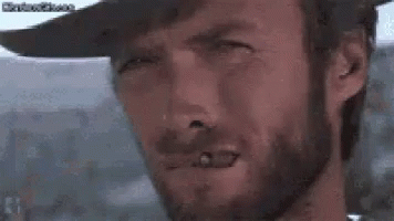 Clint Eastwood The Good The Bad And The Ugly GIF - Clint Eastwood The Good  The Bad And The Ugly Stare Down - Discover & Share GIFs