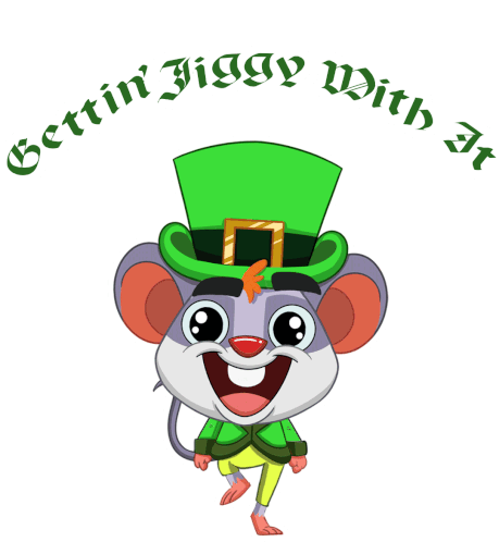 Leprechaun Irish Jig Sticker - Leprechaun Irish Jig St Patricks Day Stickers