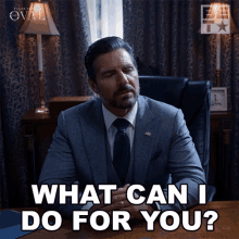 What Can I Do For You Hunter Franklin GIF - What Can I Do For You Hunter Franklin The Oval GIFs
