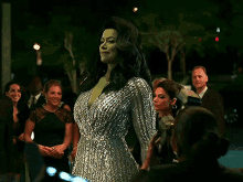Silver Dress She Hulk GIF - Silver Dress She Hulk Tatiana Maslany GIFs