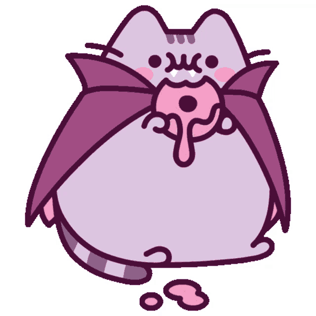 Vampire pusheen selling