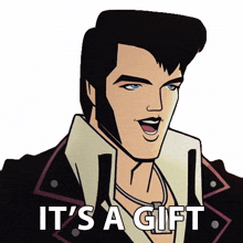 its a gift agent elvis presley matthew mcconaughey agent elvis its a present