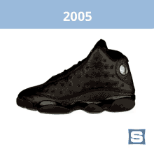 2005: Air Jordan Retro 13 "Altitude" GIF - Sole Collector Sole Collector Gifs Shoes GIFs