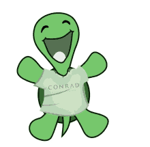 excited turtle yay bolite conrad