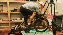 Cody Ko Stationary Biking GIF - Cody Ko Stationary Biking Thumbs Up GIFs