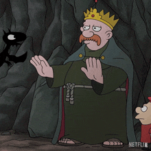 Peace Be With You King Zøg GIF - Peace Be With You King Zøg John Dimaggio GIFs