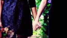 Hold Hands Caroline Forbes GIF - Hold Hands Caroline Forbes Candice King GIFs