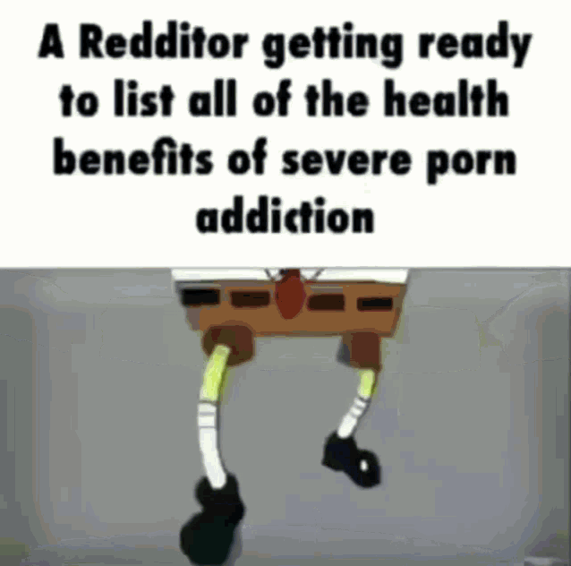 Redditor Spongebob GIF Redditor Spongebob Porn Addiction  