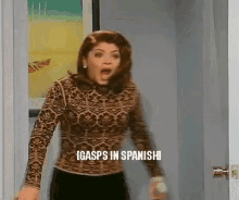 shocked face gasps in spanish jokes
