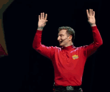 wiggle fingers simon pryce the wiggles space adventure excited