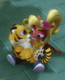 Crash Bandicoot Coco GIF - Crash Bandicoot Coco Tiger GIFs