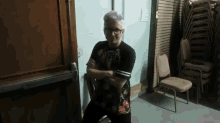 Dat Dance Though GIF - Tyler Oakley Happy Dance When Your Song Comes On GIFs