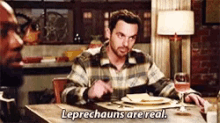 Leprechauns Are Real New Girl GIF - Leprechauns Are Real New Girl GIFs
