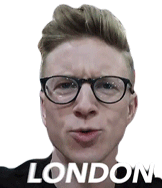 London Oohh Sticker - London Oohh Excited Stickers