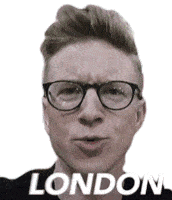 London Oohh Sticker - London Oohh Excited Stickers